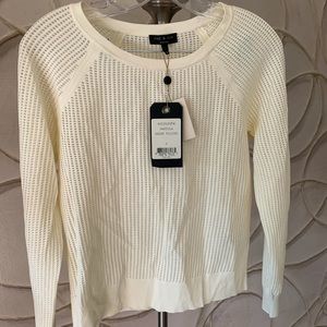 Rag & Bone ivory sweater/ brand new/ with tags/ size S